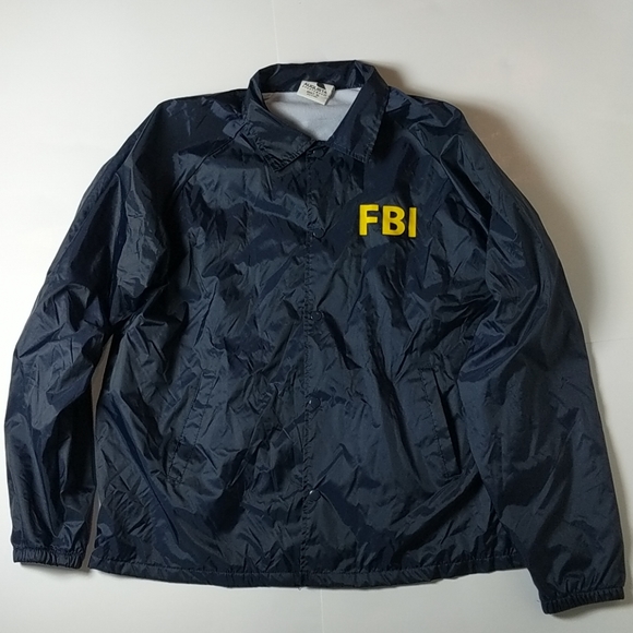fbi coach jacket
